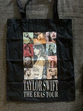 Taylor Swift The Eras Tour - Black Tote